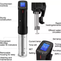 Inkbird ISV-100W: Précision Sous Vide Wifi pour une Cuisine Gourmet à Domicile!